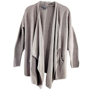 Barefoot Dreams Cozychic‎ Lite Long Sleeve Draped Open Cardigan Size S/M